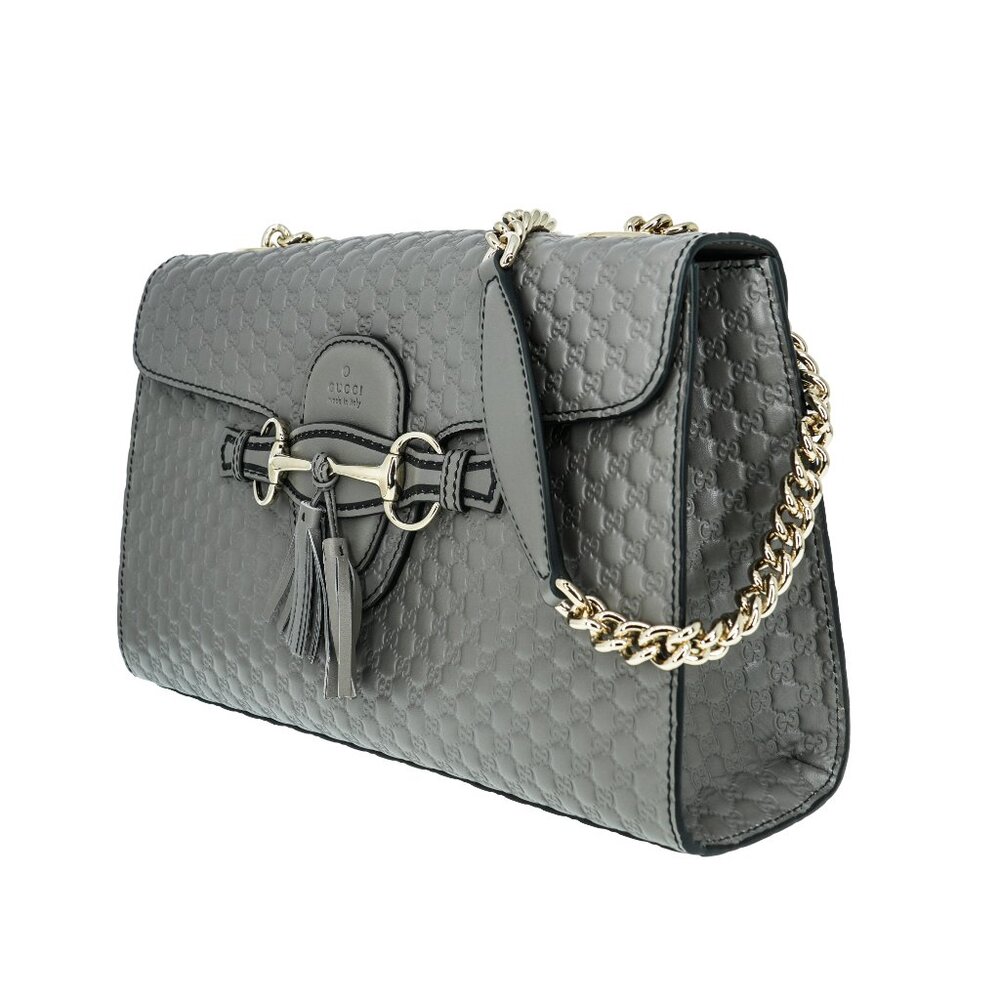 Gucci Medium Emily GG Leather Chain Shoulder Bag - Picture 2 of 9